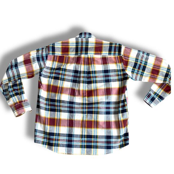 Vnt Cinch Miller Style Western Button Down Shirt Sz S Multi Plaid Long Sleeve - Picture 5 of 8